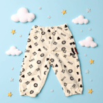 Boys White-Brown Cord-set - Image 3